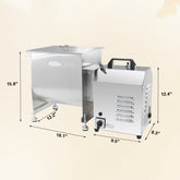 Hakka Commercial 45 Pound/22.5L Capacity Tank Electric Meat Mixer with Motor